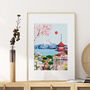 Mount Fuji, Japan Travel Art Print, thumbnail 1 of 7