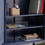 Metal Storage Cabinet In Ink Blue, thumbnail 4 of 4