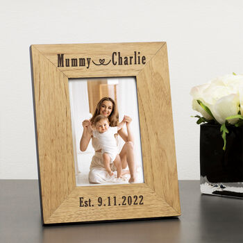 Personalised Mummy And New Baby Picture Frame, 2 of 2