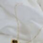 Hug Heart 18 K Gold Plated Pendant Necklace, thumbnail 2 of 12