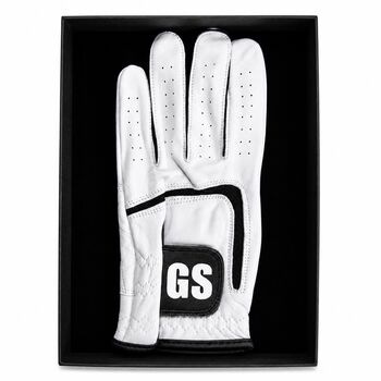 Personalised Premium Leather Golf Glove Gift Boxed, 6 of 9