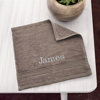 Personalised Bliss Luxury Bath Towel Nine Piece Bale Set, 11 of 12