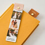 Personalised Metal And Leather Photo Bookmark, thumbnail 2 of 4