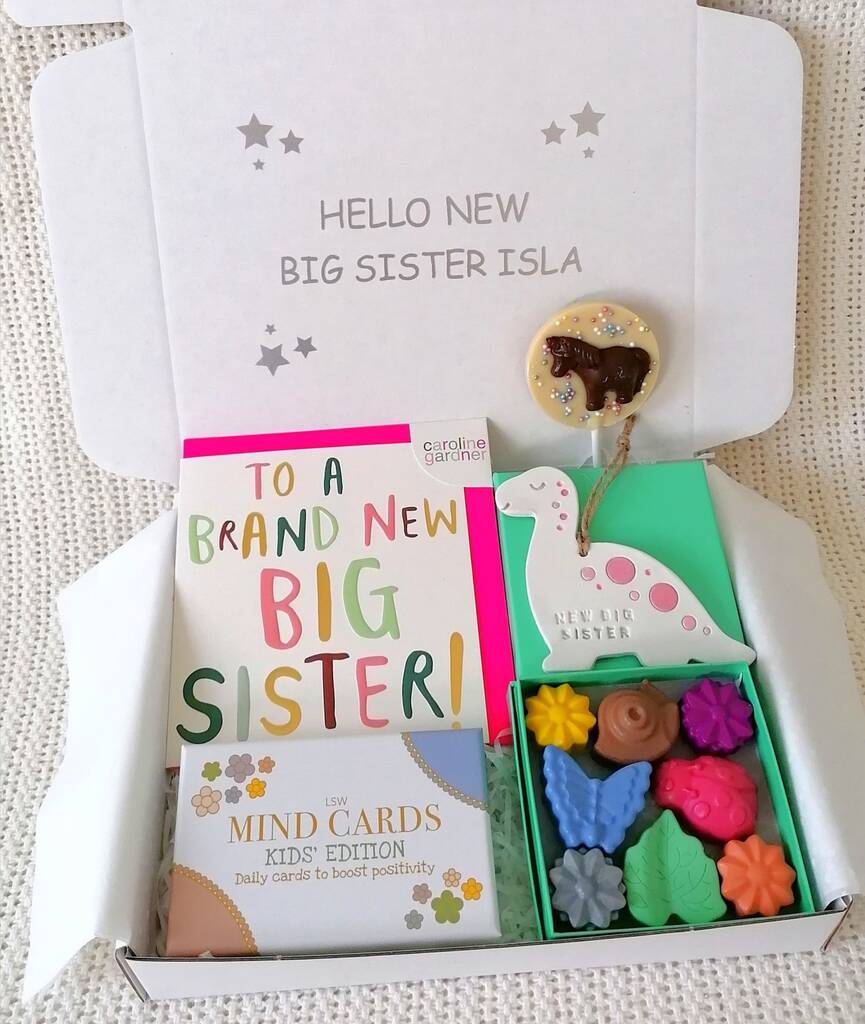 New Big Sister Gift Box Dinosaur By Beatrice & Barley