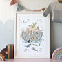 Noah's Ark Print For Children, thumbnail 3 of 3