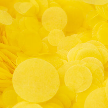 Bright Yellow Wedding Confetti | Biodegradable Confetti, 2 of 7