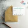 'Invitation' Set Of 10 Letterpress Invites, thumbnail 2 of 2