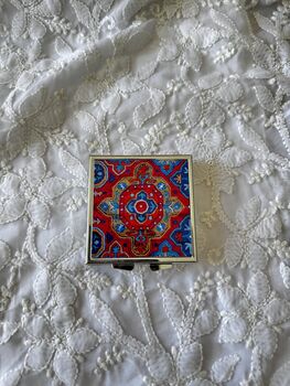 Printed Pill Box With Mirror, 11 of 12