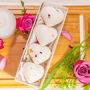 Delicate Rose Heart Bath Bomb Gift Set, thumbnail 3 of 5