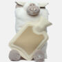Sheep, Personalised Hot Water Bottle, Gift Boxed, thumbnail 2 of 4