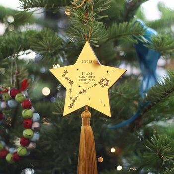 Baby's First Christmas Constellation Tree Decoration, 10 of 12