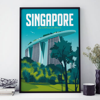 Singapore Art Print, 2 of 4