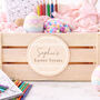 Personalised Easter Crate Treat Activity Box Easter Gift Idea, thumbnail 1 of 7