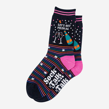 Let's Get Fizzical Combed Cotton Funny Ankle Socks Women's, 4 of 6