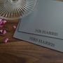 Wedding Anniversary Gift Personalised Leather Placemats, thumbnail 3 of 8