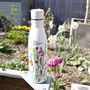 Personalised Wild Flower Eco Friendly Drinks Bottle, thumbnail 8 of 12