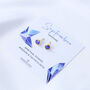 Birthday Gift For Her – Gold Vermeil Birthstone Crystal Stud Earrings, thumbnail 1 of 10
