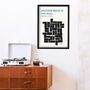 Another Brick In The Wall Giclée Retro Art Print, thumbnail 4 of 4