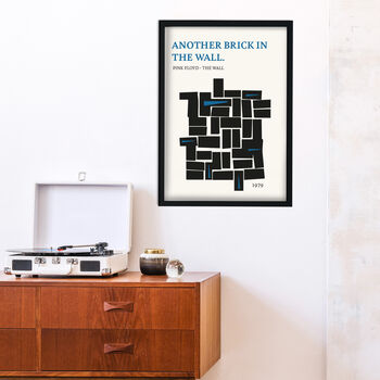 Another Brick In The Wall Giclée Retro Art Print, 4 of 4