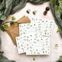 Eucalyptus And Gypsophila Thank You Cards, thumbnail 4 of 6