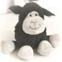 Small Black Lamb With Personalised Keepsake Keyring, thumbnail 1 of 3