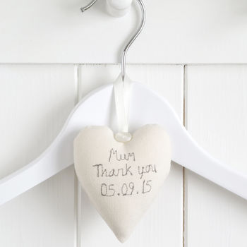 Personalised Hanging Heart Bridesmaid Gift, 7 of 12