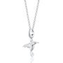 Hummingbird Necklace, Sterling Silver Or Gold Plated, thumbnail 3 of 11