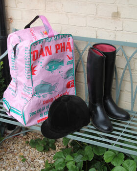 Recycled Welly Boot Bag, 2 of 7