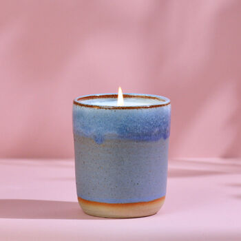 Handmade Rose Ceramic Soy Candle, 2 of 5