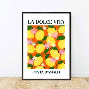La Dolce Vita Citrus Fruit Posters, 6 of 8