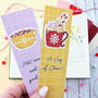 Winter Warmer Bookmarks Set Of Two Christmas Drinks, thumbnail 5 of 7