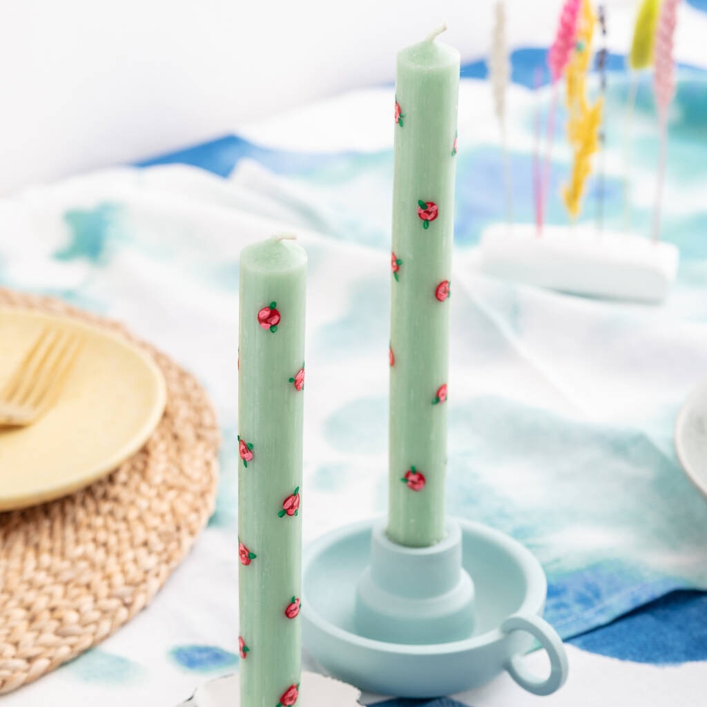 birth flower candles