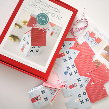 Christmas House Gift Box Craft Kit, 11 of 11