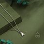 Blue Footed Boobie Bird Pendant Necklace, thumbnail 6 of 12