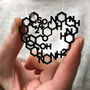 Love Chemistry Laser Cut Necklace, thumbnail 1 of 8