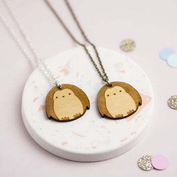 Wooden Penguin Necklace, 7 of 12