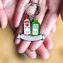 'Together In Spirits' Friendship Keyring, thumbnail 4 of 7