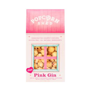 Pink Gin Gourmet Popcorn Gift Box, 4 of 6
