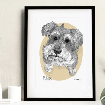 Personalised Hand Drawn Dog Sketch, 2 of 10