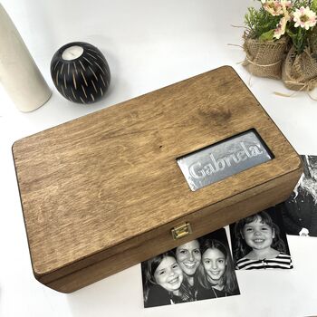 Personalised Name Memory Box, 2 of 12