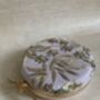 Wren Pink Circular Bird Clutch Bag, thumbnail 3 of 10