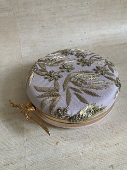Wren Pink Circular Bird Clutch Bag, 3 of 10