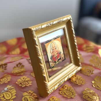 Mini Hindu God Frame– Home Temple Gift– Spiritual Decor, 4 of 12