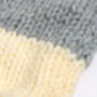Christmas Knitting Kit Monogram Stocking, thumbnail 5 of 12