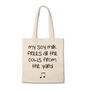 Funny Tote Bag: My Soy Milk Frees All The Cows…, thumbnail 3 of 3