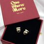 Sterling Silver Comedy And Tragedy Earrings, thumbnail 3 of 6