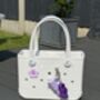 Crocbagg Summer Tote Bag, Customise With Charms And Accessories, thumbnail 7 of 12