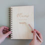 Personalised Wooden Recipe Journal, thumbnail 3 of 3
