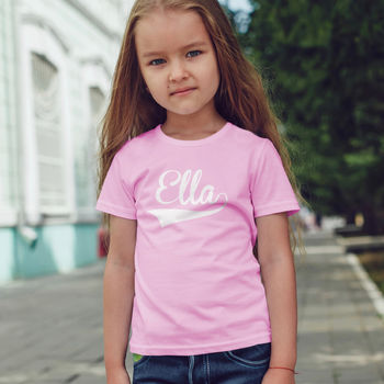 Children's Personalised Name T Shirt, 6 of 8