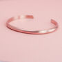 Wide Matte Cuff In Rose Gold Filled, thumbnail 1 of 11